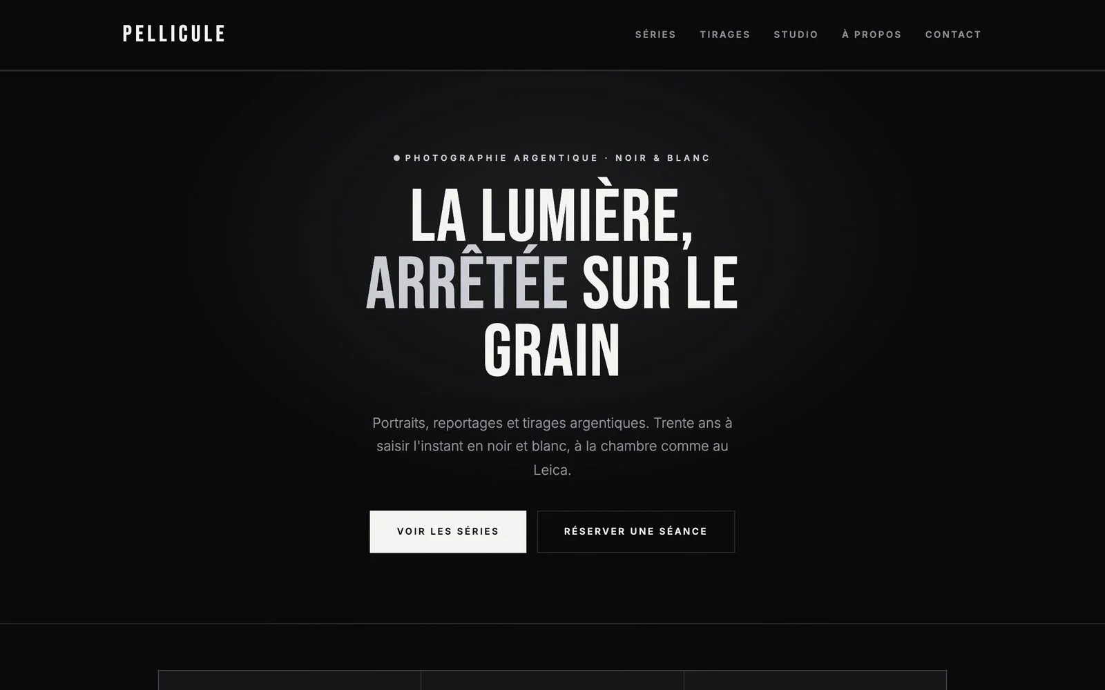 Noir — Cinéma en noir et blanc