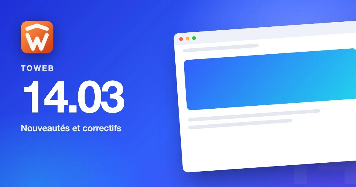 TOWeb version 14.03